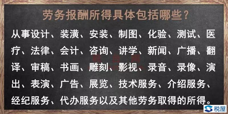 2019年劳务报酬个人所得税计算方法 劳务报酬